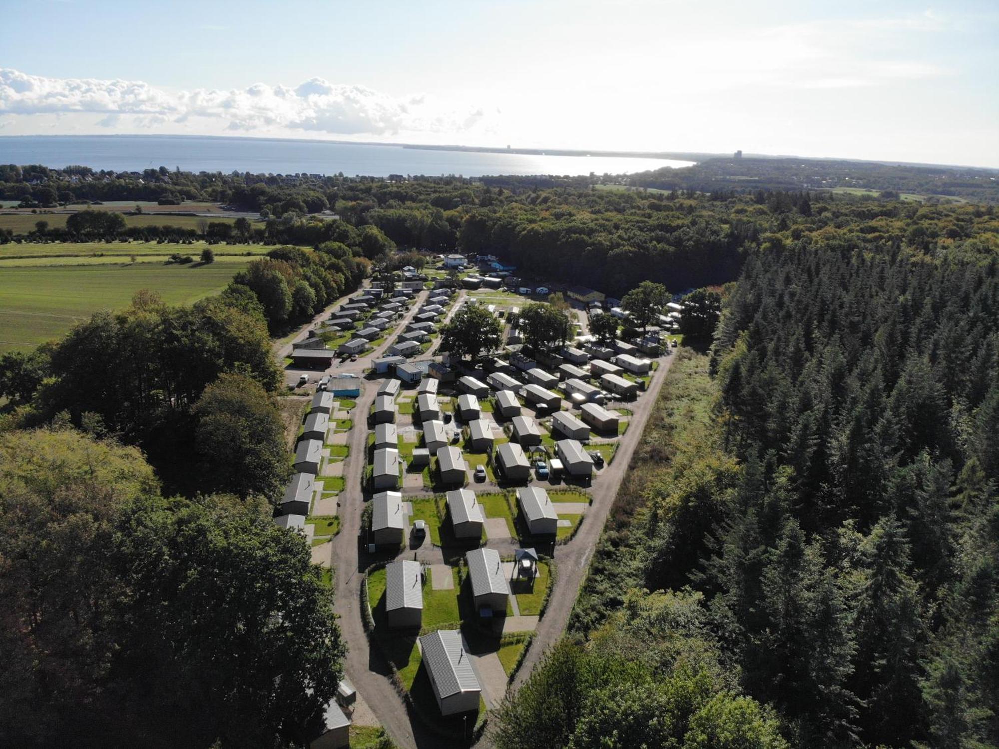 Ostseecamp Luebecker Bucht Strandlaeufer Scharbeutz Buitenkant foto