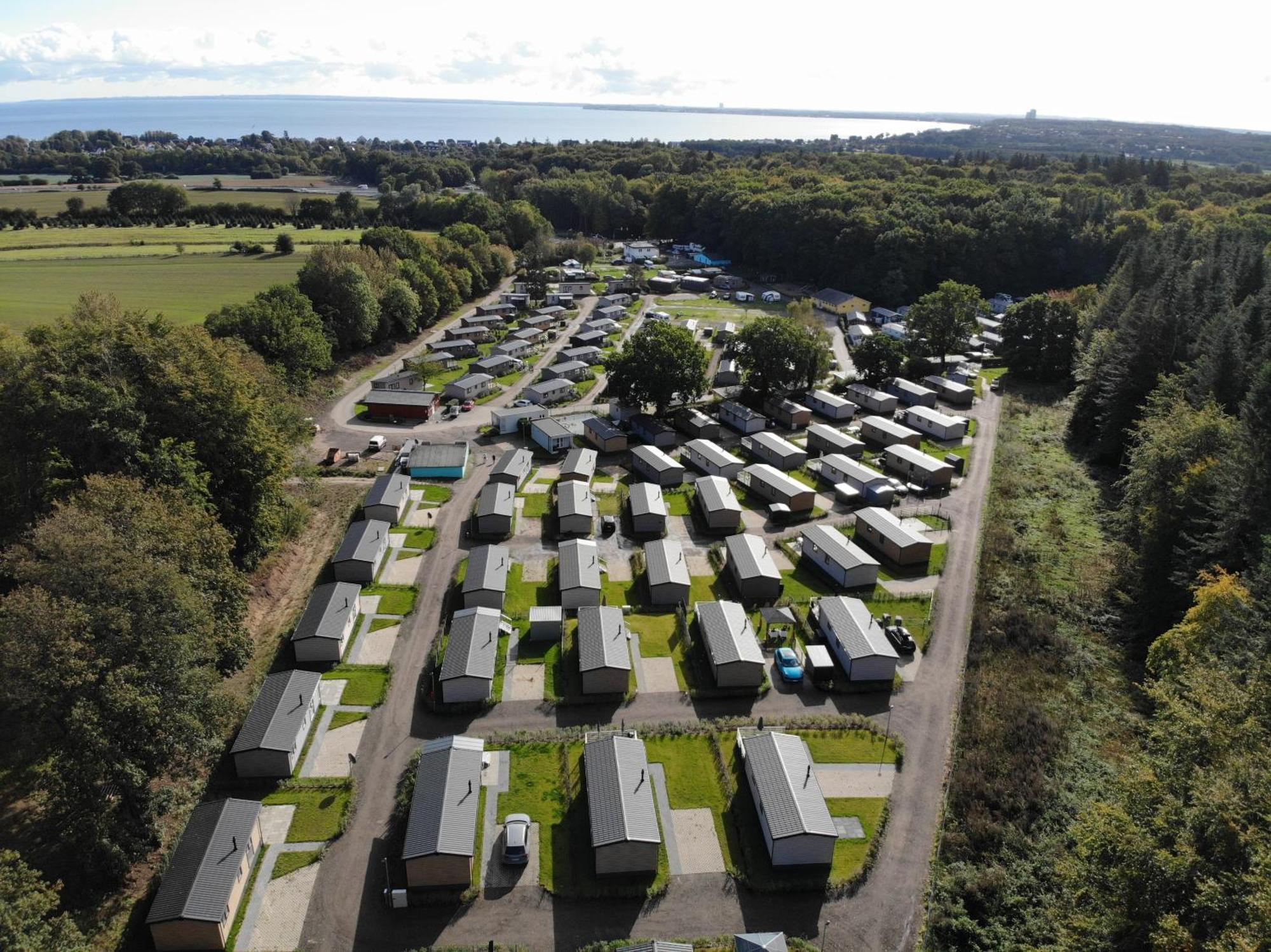 Ostseecamp Luebecker Bucht Strandlaeufer Scharbeutz Buitenkant foto